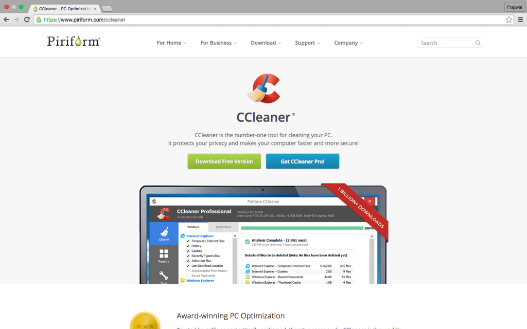 install ccleaner for mac